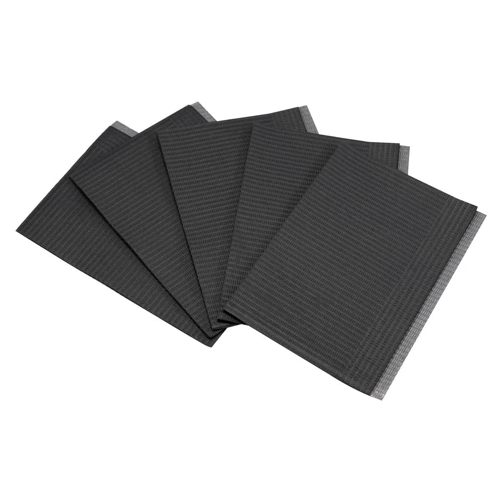 Jet Black 4-Ply Premium Lap Cloths