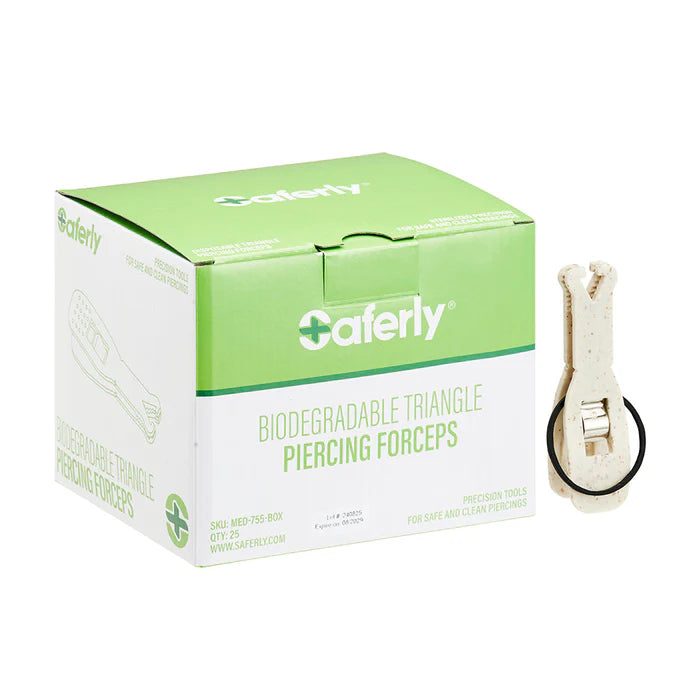 Biodegradable Piercing Forceps