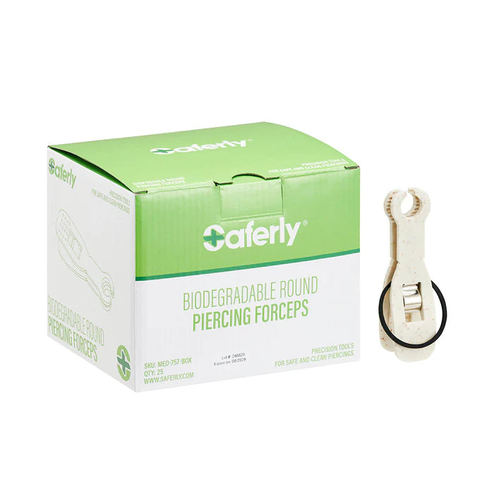 Biodegradable Piercing Forceps