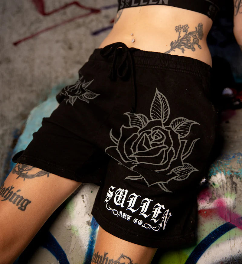 Rose Sweatshorts