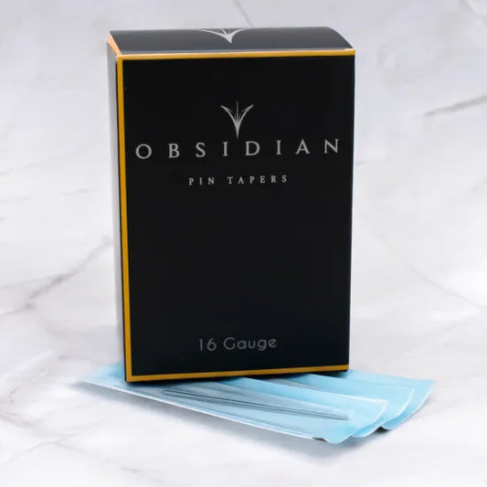 Obsidian 2" Steel Pin Tapers